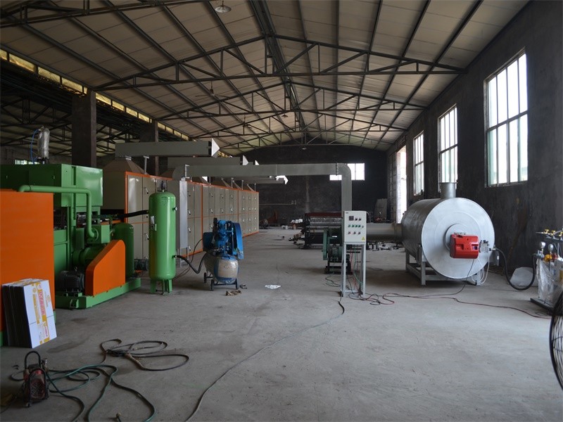 High Capacity Egg Tray Manufacturing Unit , Egg Tray Forming Machine Rotary Type