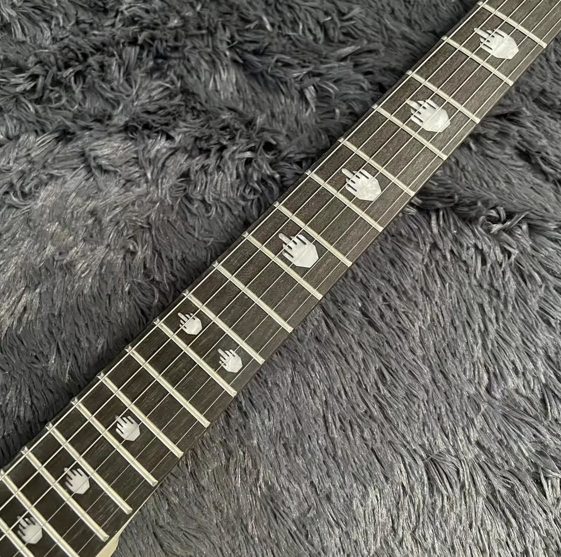 Explorer Electric Guitar with Rosewood Fingerboard, Cream White Color, High Quality