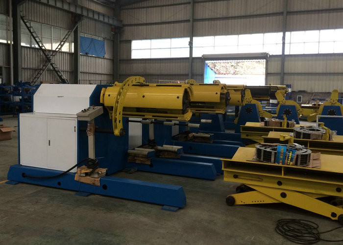 Hydraulic Decoiler For Color Steel Roof Sheet Roll Forming Machine