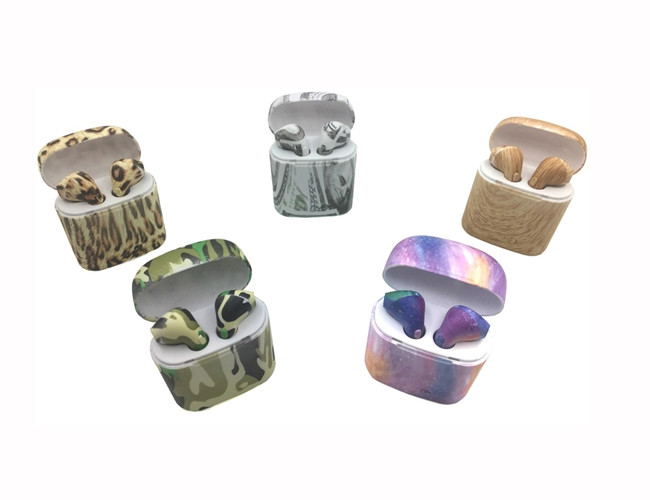 TWS Wireless Real Stereo Colorful Earbuds Mini BT V4.2 Fance Earphone