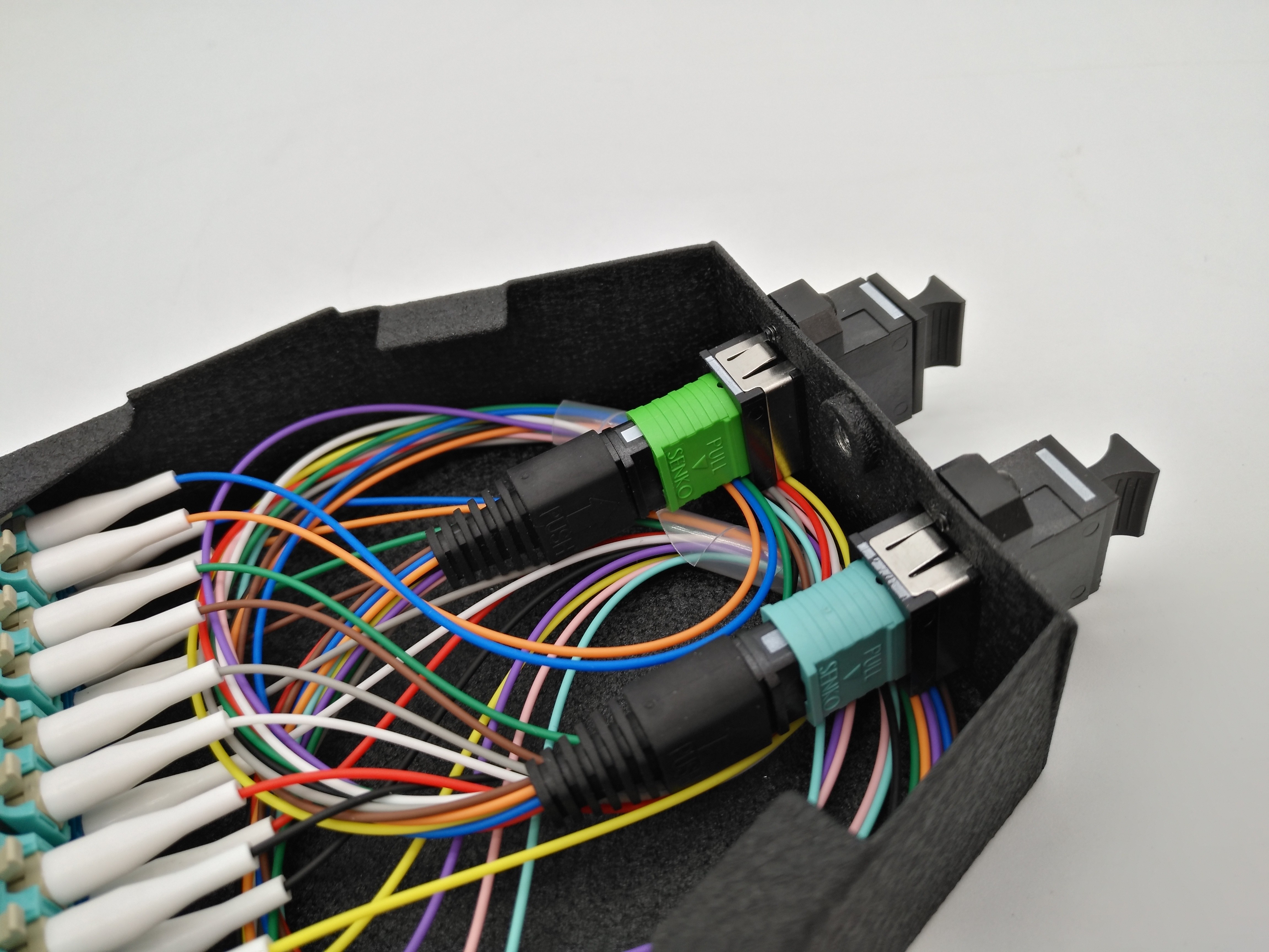 LC Connector Duplex 12 Core Mtp Cassette Module