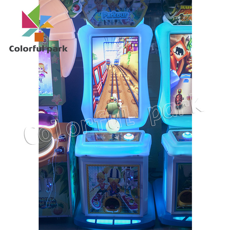 Subway Parkour Amusement Game Machines Deluxe Edition 380V plastic
