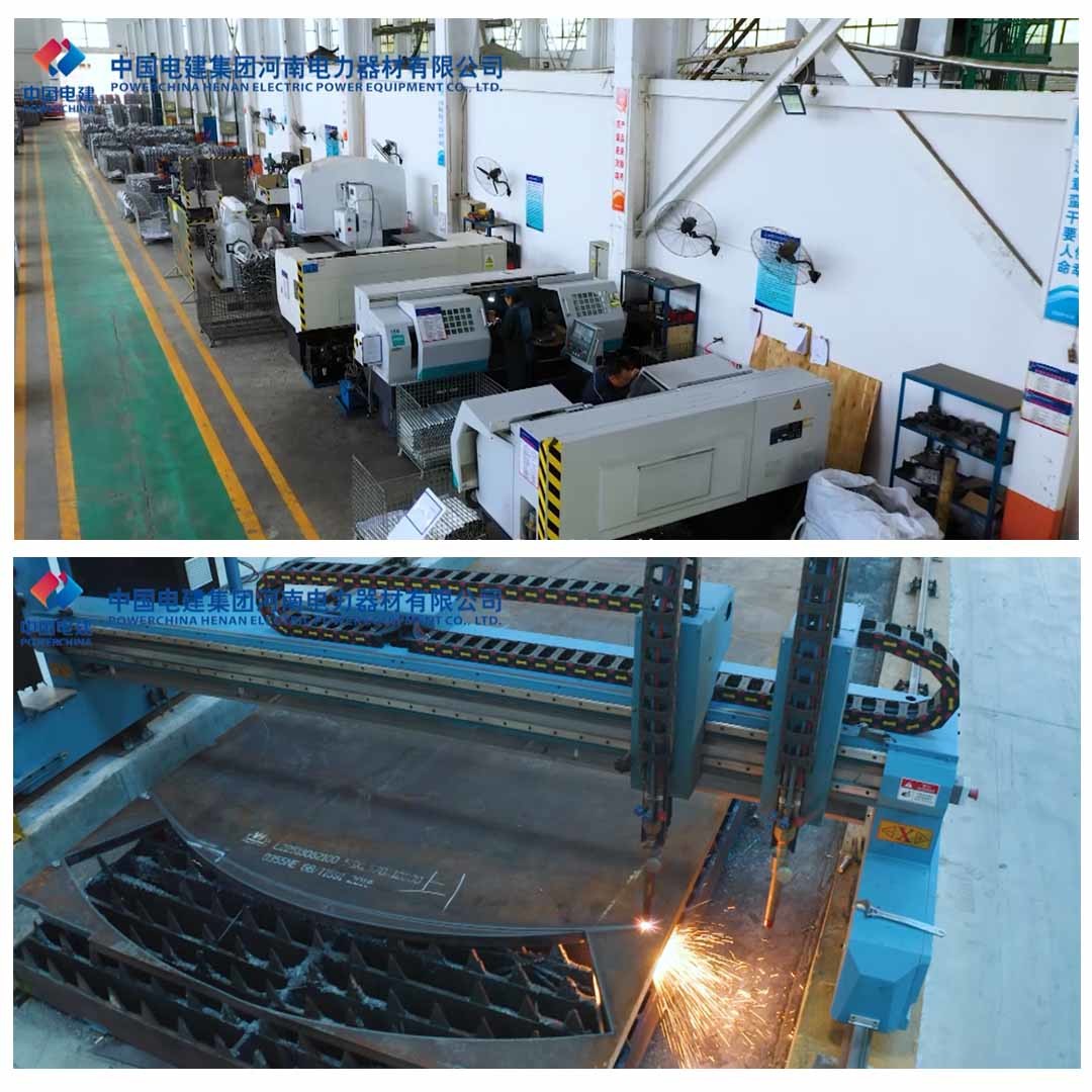 Steel Cable Suspension Clamps For Conductor Transmission Line In Power Accessories