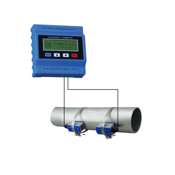 Cast Iron Water Flow Meter Single Liquid With LCD Screen