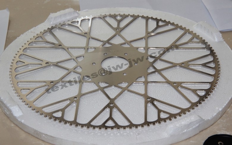Tooth Wheel Rapier Loom Spare Parts BA232989 BA236086 Beautiful Appearance