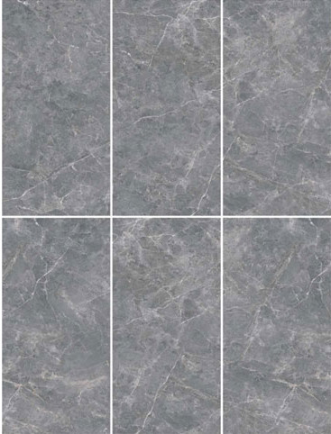 Scratch-Resistance matt Outside Gray Curtain Wall Tile 600x1200mm For Hotel