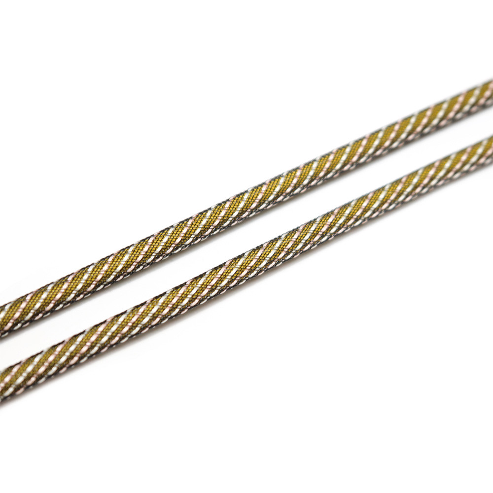 Factory Outlet Optic Cable Rope, Alternetive Muti Color&Patern PVC, Woven LSZH Sheath Rope OD2.2/4.0/5.0/6.0