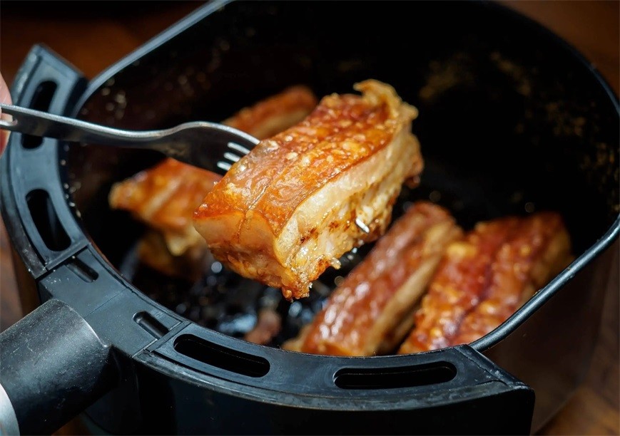 Commercial Cooking Appliances 4 Liters Air Fryer Mechanical Electric 220V 1200W