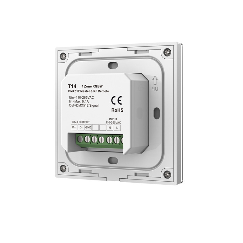 AC100-240V Rgbw Wall Controller
