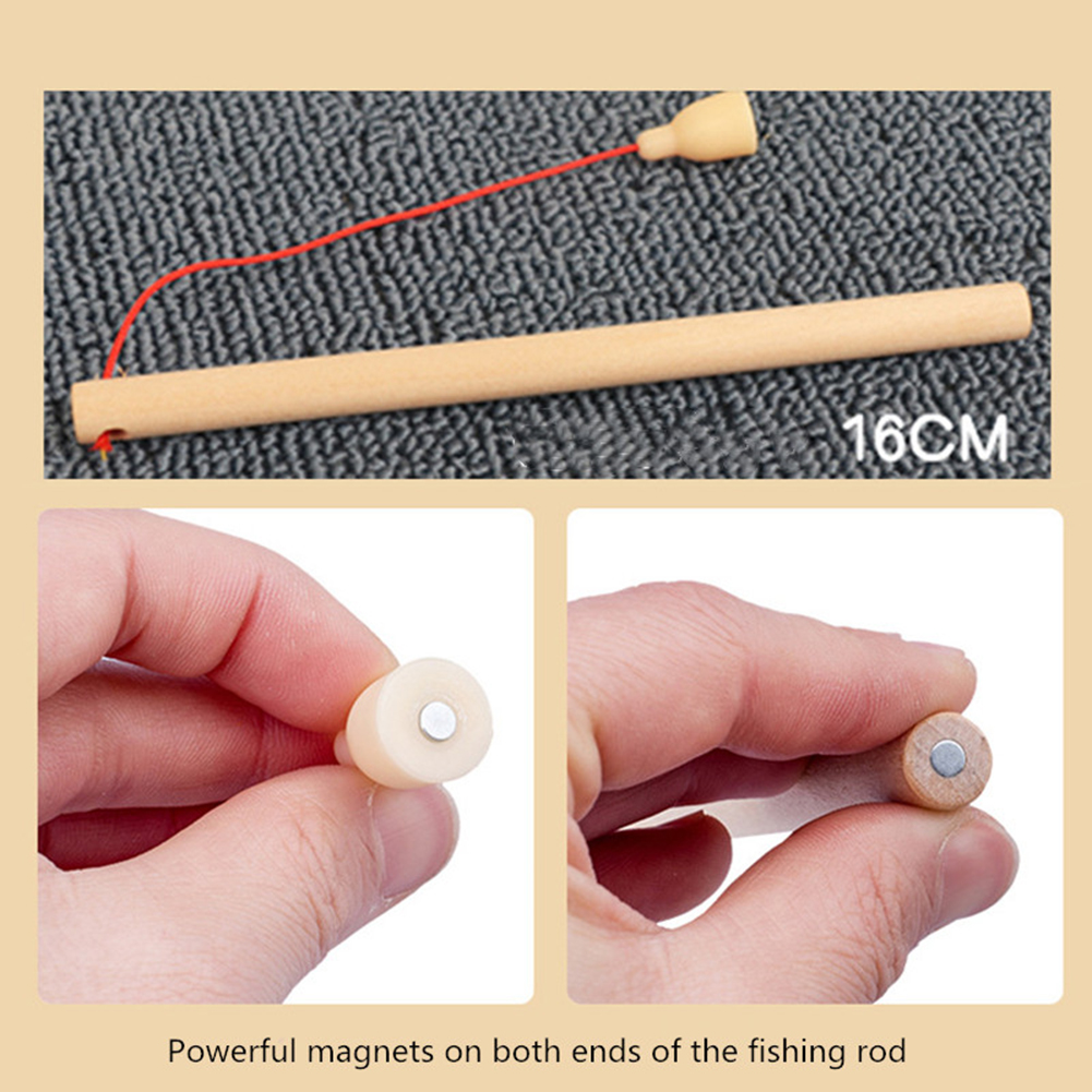 Wooden Bug Catching Game 5 Worms 1 Wooden Toys Accessories Montessori Educational Toys