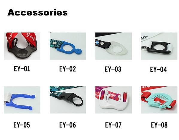 The sports lanyards for bottled water or bottled drinks come with plastic bottle neck fasteners Lanyards&Wristbands