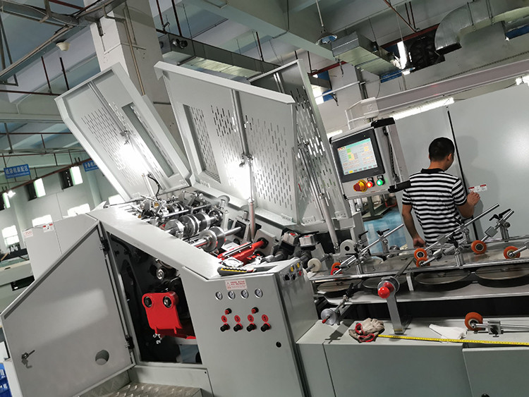 Fully Auto Takeaway Food Paper Bag Manufacturing Machine 430mm Length