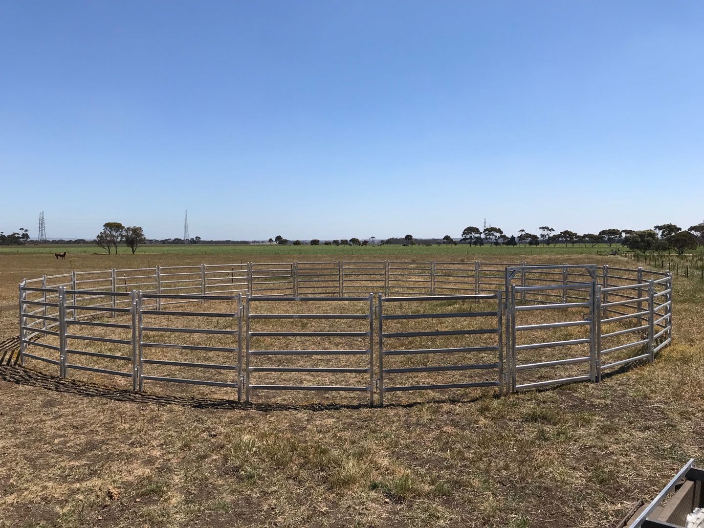 Horse Arenas 20 Meter,Australia Style Corral,Cattle Yards ". Victoria "