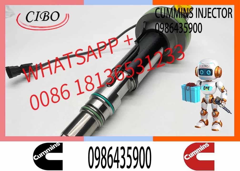 Fuel Injector Assembly 2881088 0986435900 Y431K05392 0986435615 0986435904 For Qsk19 Engine