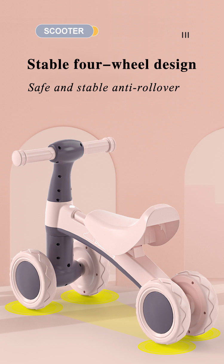 Age Range 2 to 4 Years No Pedals Popular Ride On Car for Kids Mini Balance Bike