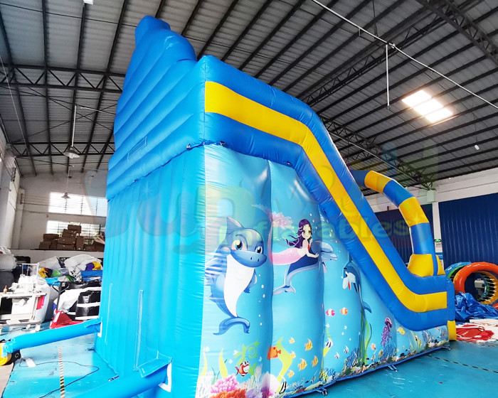 ROHS Commercial Inflatable Slide Children Bounce House In Backyard