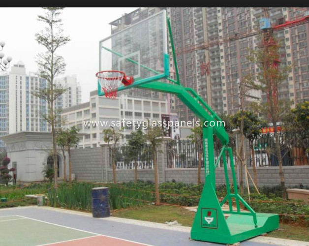 Custom Acrylic Glass Basketball Backboard With Basketball Hoop And Board