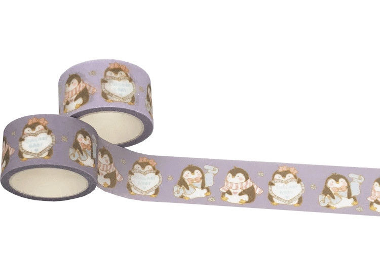 Decoration Masking Washi Tape Custom Printed Glitter Washi Tape