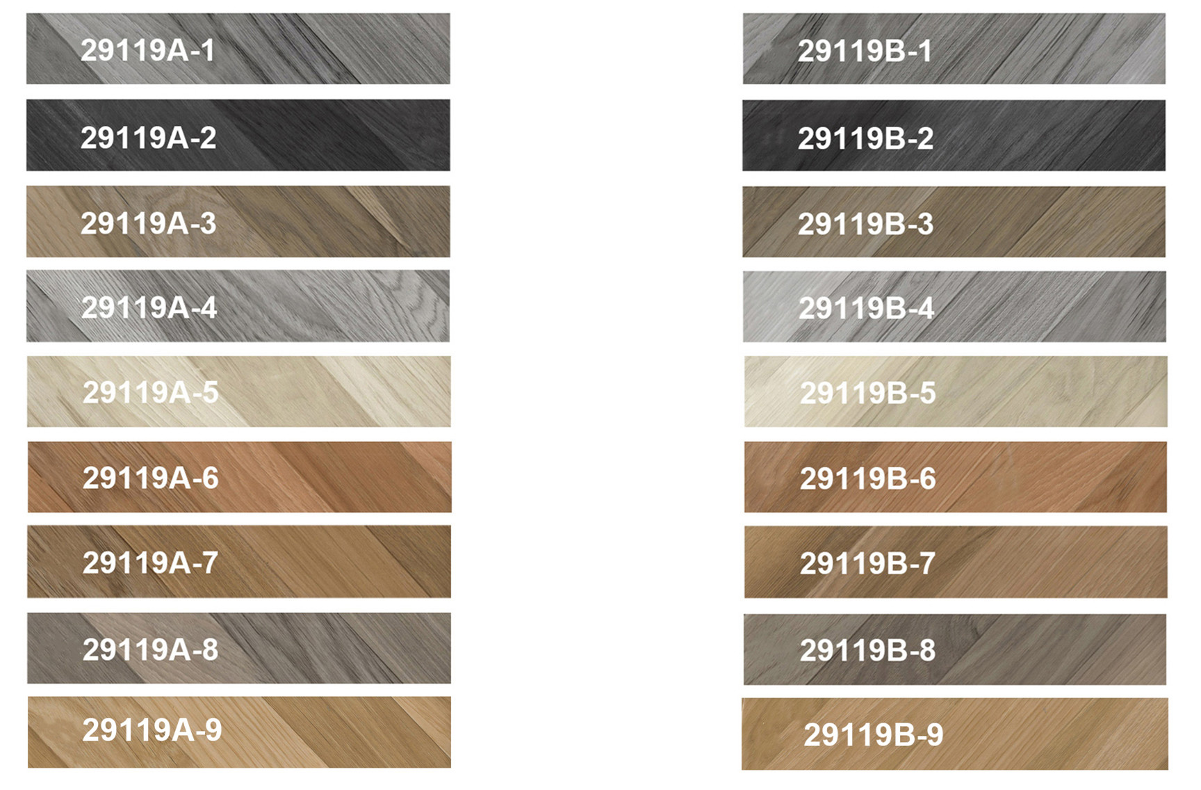 180x1220mm SPC Flooring Herringbone Waterproof Fireproof Click GKBM FT-W29119AB-5