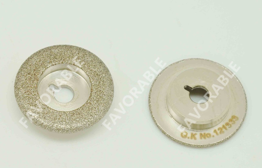 Grinding Stone Wheel Carborundum , Knife Grinding Stone Use For Cutter Plotter Machines