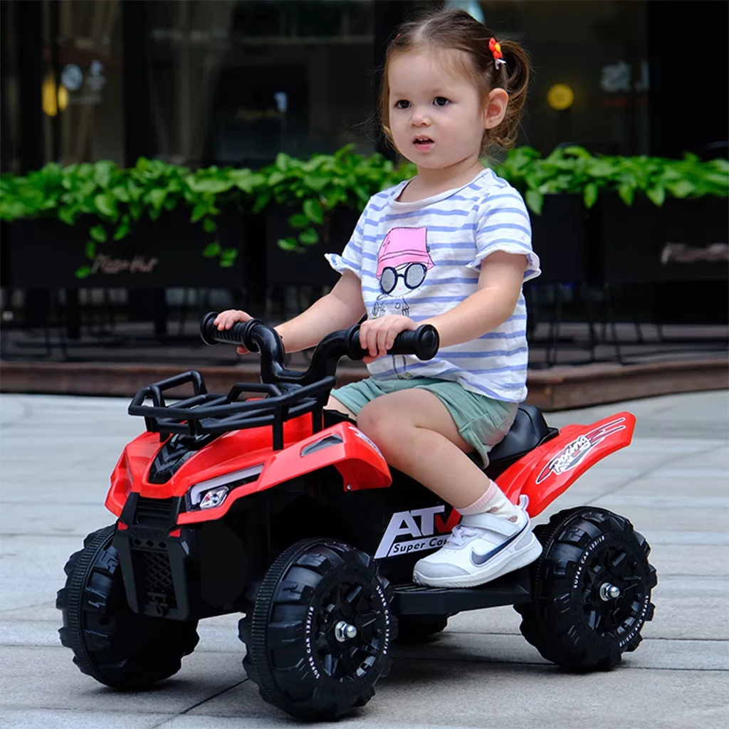 2022 Children's Electric Beach Off-Road Vehicle with Music and Lights in Four-Wheeled