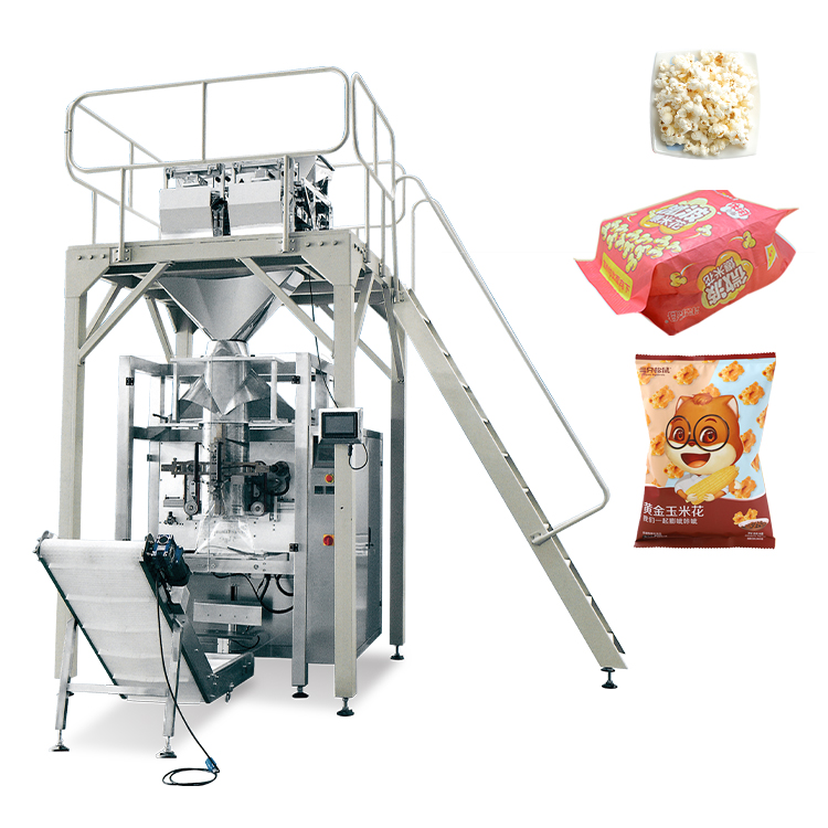 Frozen Food Chicken Plastic Bag Packing Machine 10kg 5bags / Min 5KW