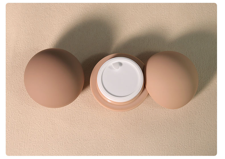 Cosmetic Body Scrub Container / Ball Plastic Jar 10g 15g 20g 25g 30g 50g ABS Collar