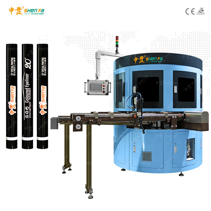 High Speed Fully Automatic Pen Pencil Printer Silk Screen Printing Machine For Pen Barrels