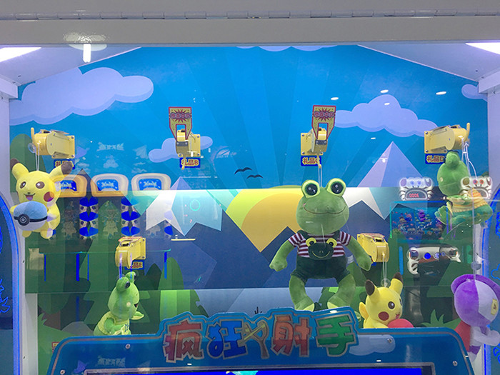 Crazy Shooter Coin Operated Arcade Machines Amusement Game Machine