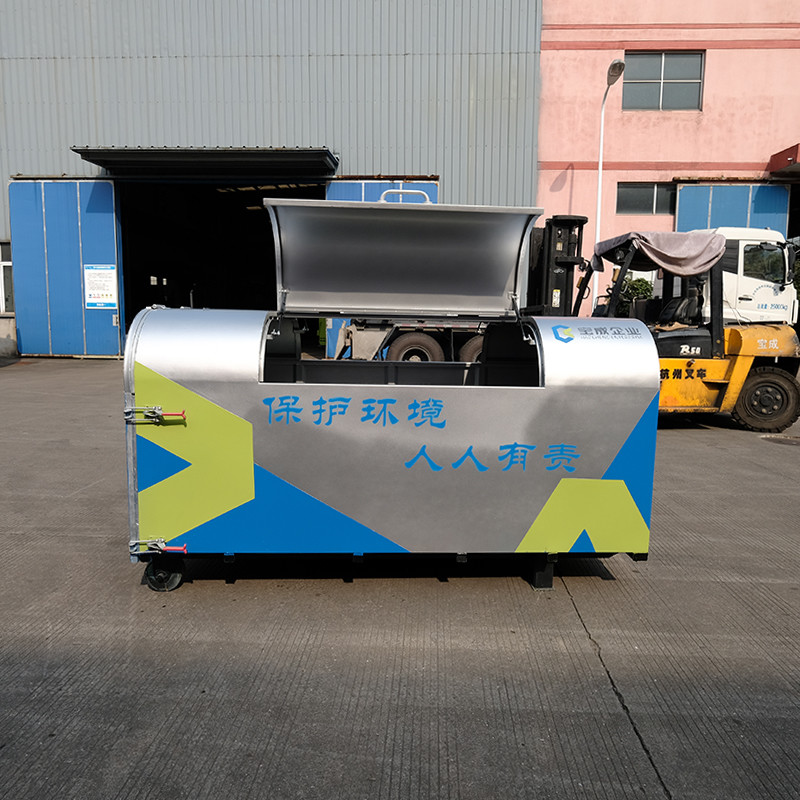 Large Garbage Containers Refuse Collector Lift Large Garbage Bin Sorting And Recycling