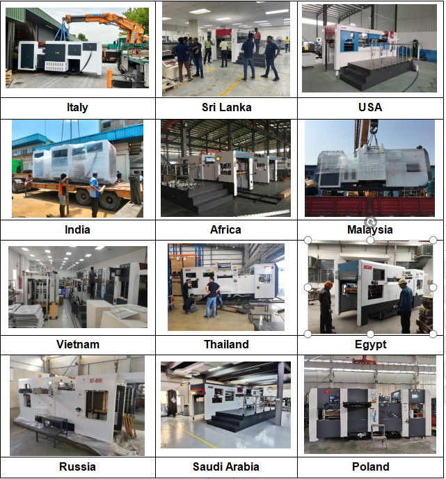 Automatic Foil Stamping Hot Embossing &Die-cutting & Stripping Machine 600 TON