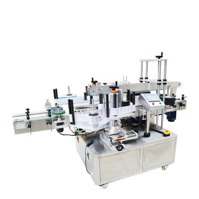 Double Side Automatic Shampoo Square Bottles Labeling Machine Glass Bottle Flat Labeling Machine