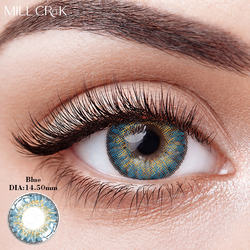 Factory cheap price Soft Monthly eyes Contact Lenses Clear Prescription Contacts with power 14.0mm-14.5mm
