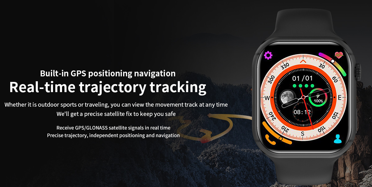 S688 Series 8 9 Android 4G Waterproof Smartwatch With Camera And Wifi