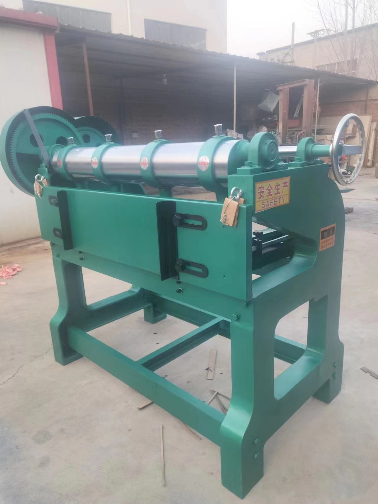 Four Link Slitter Scorer / 500 KG Corrugated Cardboard Corners Slotter with Materials