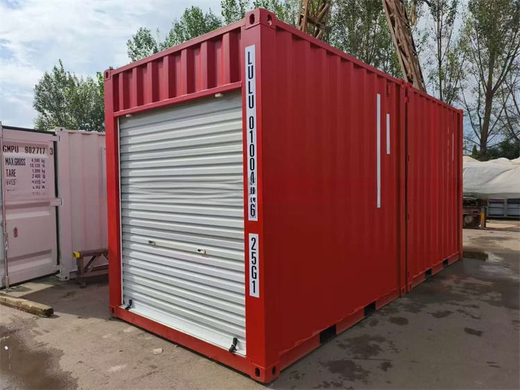 10ft 10 Foot Double Roller Shutter Doors Shipping Container Set Internal Dimensions L x W x H 2840 x 2353 x 2698 mm