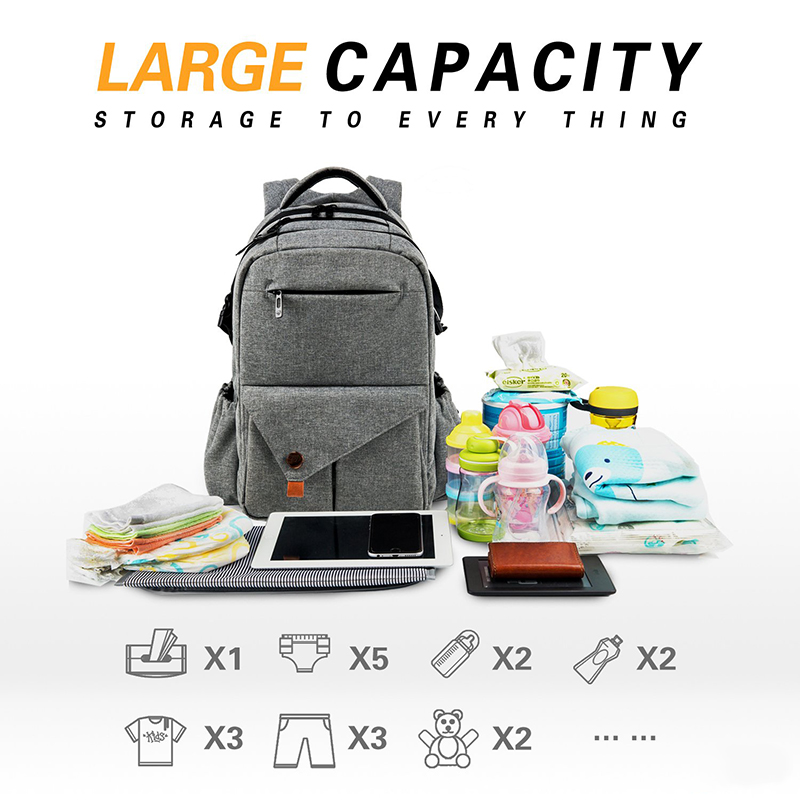 Amazing design new style Baby Diaper Bag Backpack