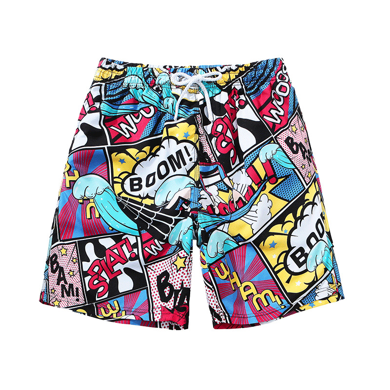 Breathable Quick-Dry Beachwear Bottom Pants Trunk Board Surf Shorts for Men and Women