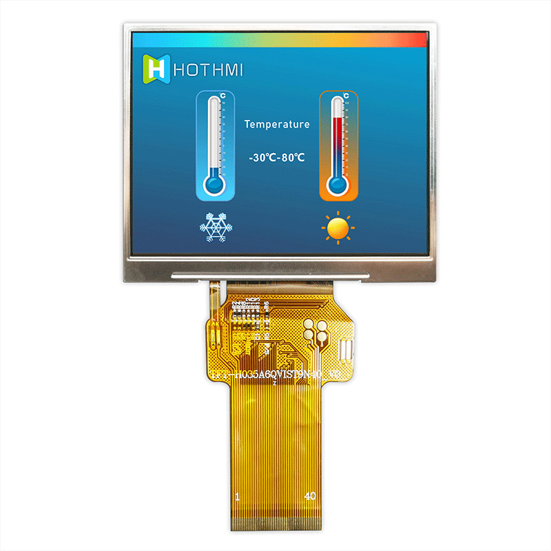 Sunlight Readable TFT LCD Display Modules 3.5 Inch RGB Interface TFT-H035A6QVIST9N40