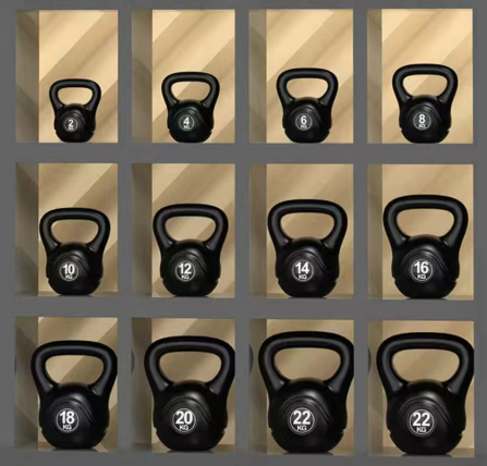 High Quality Wholesale Portable Kettlebell for Free Weight Training Rubber Coated