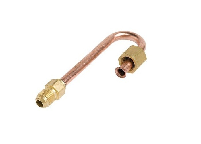 20 Inch End Feed Fittings Brass Straight Tap Connector Elbows / Tees / Reducers