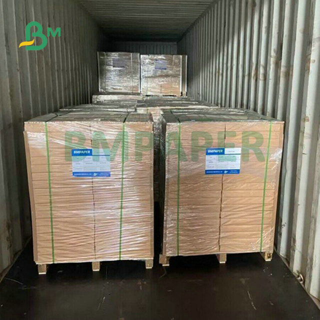 300gsm 325gsm Freeze-resistant Foodgrade Coated Kraft Paperboard For Frozen food packaging