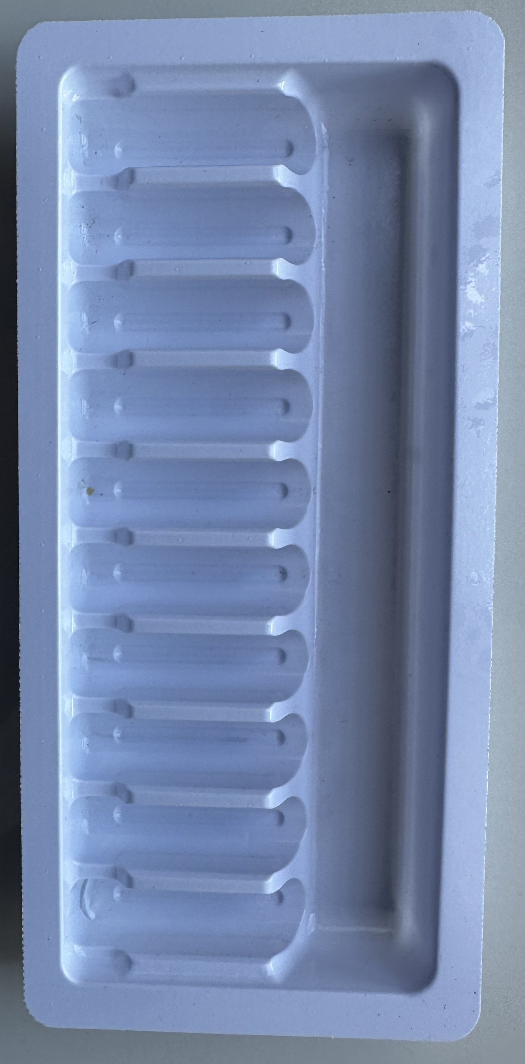 Customized PET Ampoule Tray , Drug Injection Fixing Tray