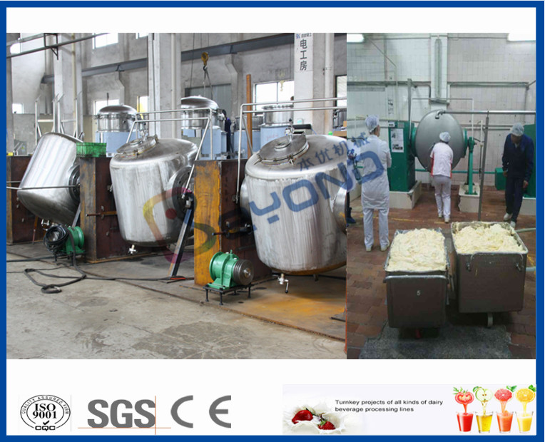 Industrial Butter Churning Machine / Butter Packaging Machine For Butter Equipment