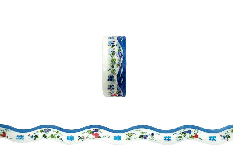 Custom Cute DIY Masking Tape Printed Design Die Cut Stickers Washi Tape