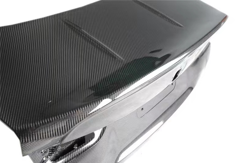 for BMW M3 M4 Carbon fiber rear cover M3 M4 CSL style dry carbon fiber trunk cover rear rear cover hood