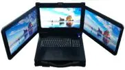 Portable Three-Screen Gcs Radio with Mesh Technology