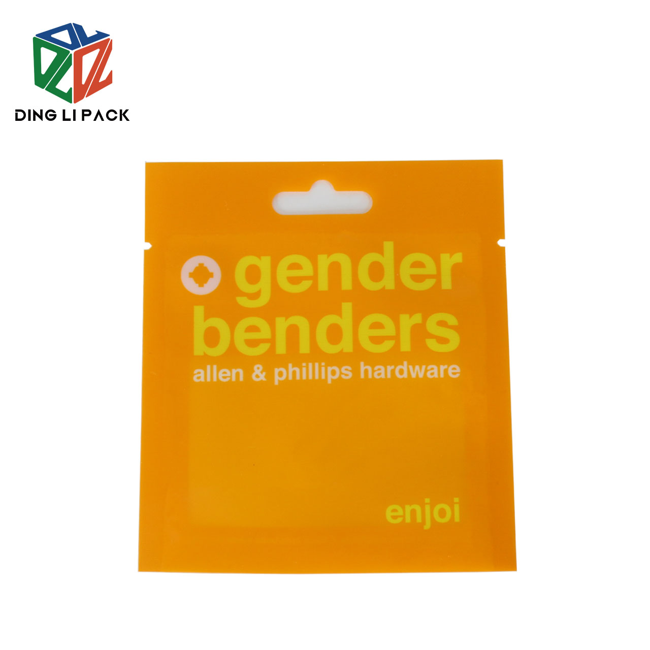 Custom Printed Laminated Flat Bottom Coffee Bean Pouch With Valve
