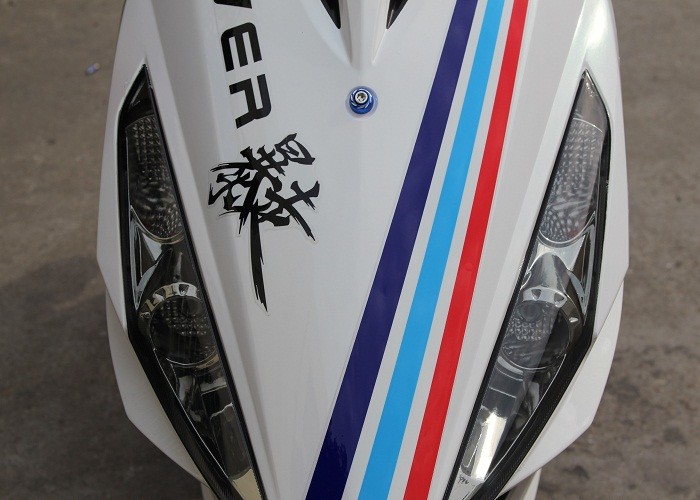 gas motor scooter 50cc 125cc 150cc GY6 engine front disc rear drum alloy wheel white plastic body