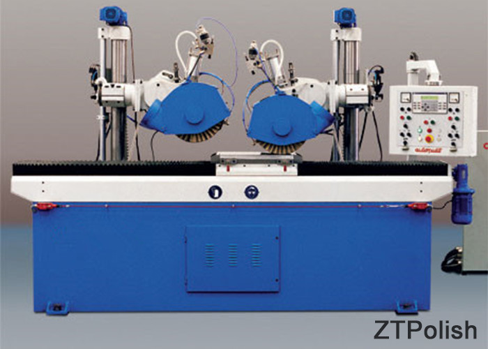 High Speed Flat Surface Automatic Metal Polishing Machine Color Optional